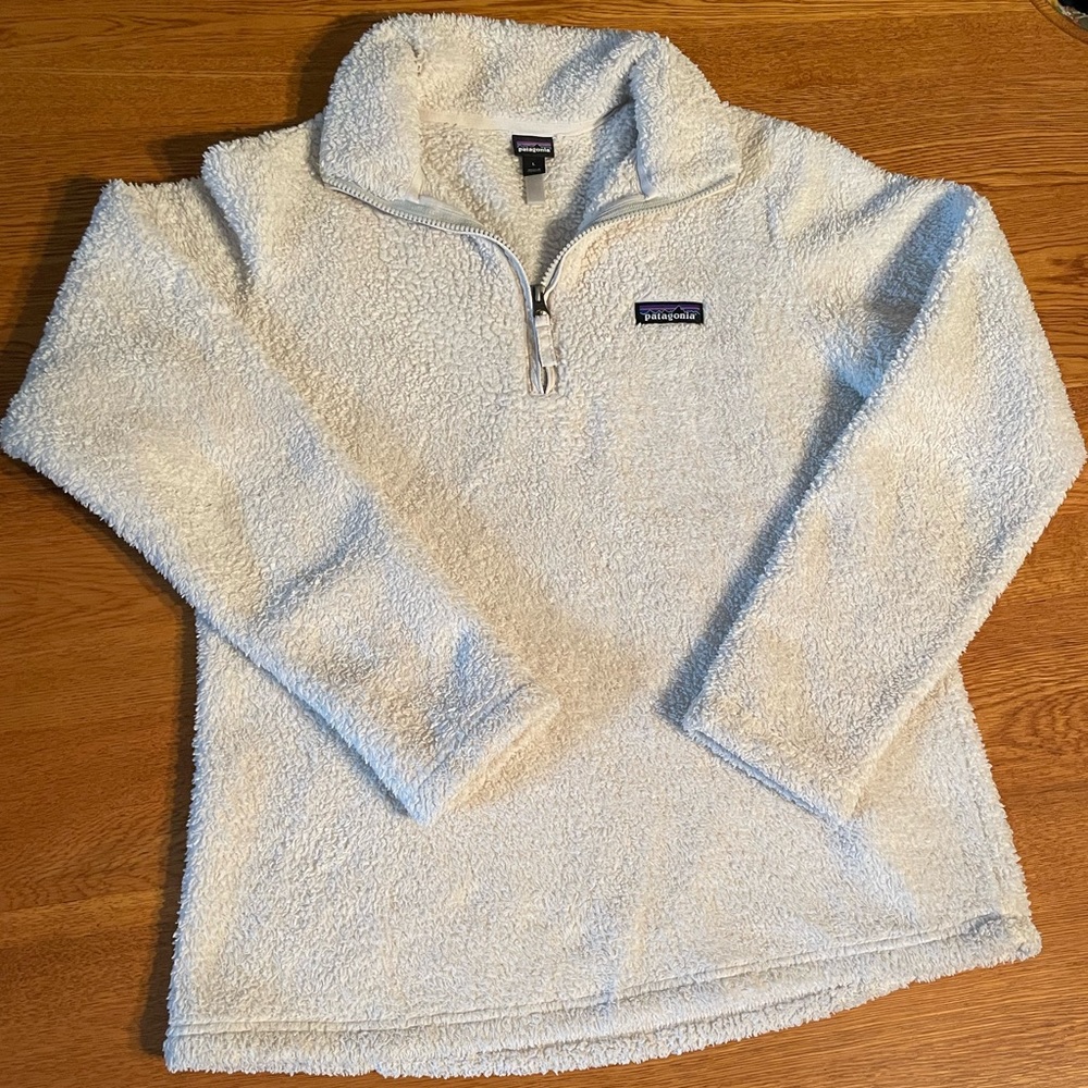 White Patagonia Sweat Shirt